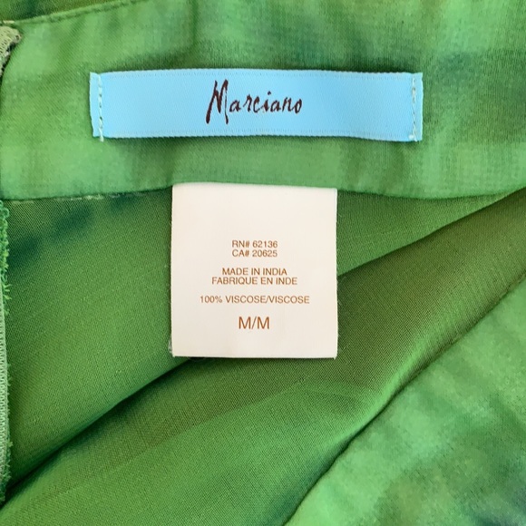 Marciano sheer asymmetric zip back top - Picture 2 of 5